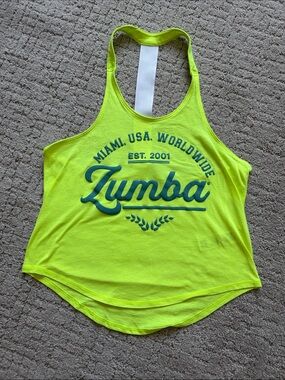 Zumba cotton oversized flowy tank